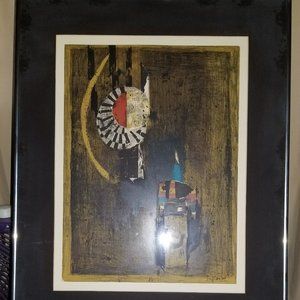 J. Friedleander Litho "Composition III" Signed in